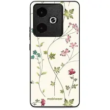 Mobiwear Glossy Realme GT 7T vékony növények fényes tok tok és táska
