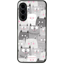 Mobiwear Glossy Samsung Galaxy A36 fényes tok - macskák (5906511914766) tok és táska