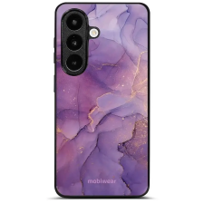 Mobiwear Glossy Samsung Galaxy S26 fényes tok - G050G, lila márvány tok és táska