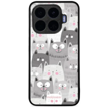 Mobiwear Glossy Xiaomi 17T fényes tok - G045G, macskák tok és táska