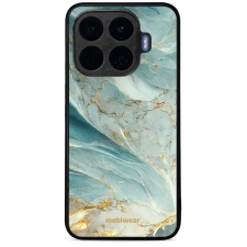 Mobiwear Glossy Xiaomi 17T Pro fényes tok - G022G, zöldes márvány tok és táska