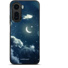 Mobiwear Glossy Xiaomi Redmi A7 Pro fényes tok - G048G éjszakai égbolt és Hold tok és táska