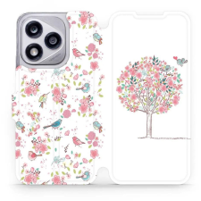 Mobiwear Honor 400 Lite flip tok - fa (5907861001847) tok és táska