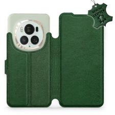 Mobiwear Honor Magic6 Pro zöld bőr flip tok - L_GRS (5906511172227) tok és táska