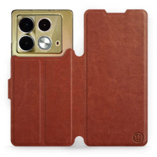 Mobiwear Infinix Note 40 barna flip tok (5906511887671) tok és táska