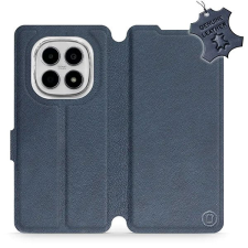 Mobiwear Kožené flip pouzdro pro Xiaomi Redmi Note 15 4G modré tok és táska