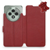 Mobiwear Leather Mobiwear flip book for Oppo Reno12 FS 5G - Dark Red - L_DRS (5906511381575)