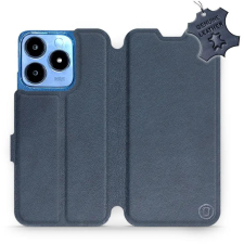Mobiwear Leather Mobiwear flip book for Realme C63 - Blue - L_NBS (5906511380042) tok és táska