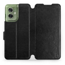 Mobiwear Motorola Moto G55 5G fekete flip tok (5906511904057) tok és táska