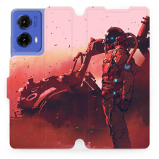 Mobiwear Motorola Moto G85 5G flip tok - MA09S (5906511275713) tok és táska