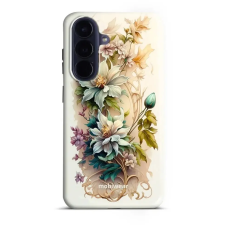Mobiwear Odolné pouzdro Samsung Galaxy A57 5G - Elite Pro E014E Krémové květy tok és táska