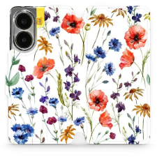 Mobiwear Poco X7 Pro flip tok - mezei virágok (5906511685208) tok és táska