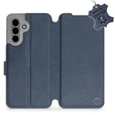 Mobiwear Samsung Galaxy A26 kék bőr flip tok tok és táska