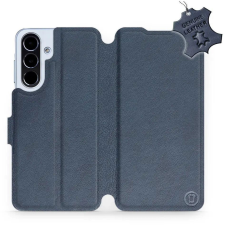 Mobiwear Samsung Galaxy A56 kék bőr flip tok (5906511805538) tok és táska