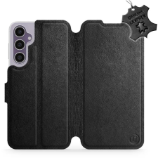 Mobiwear Samsung Galaxy S23 FE fekete bőr flip tok - L_BLS (5904808752763) tok és táska