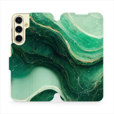 Mobiwear Samsung Galaxy S24 FE flip tok - márvány, VP38S (5906511392939) tok és táska