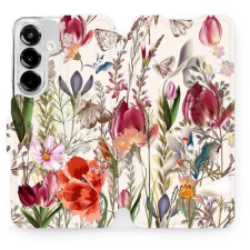 Mobiwear Samsung Galaxy S25 flip tok - rét tok és táska