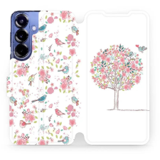 Mobiwear Samsung Galaxy S25 Plus flip tok - fa (5906511687578) tok és táska