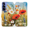 Mobiwear Samsung Galaxy S25 Plus flip tok - nyári rét (5906511688483)