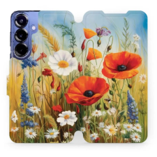Mobiwear Samsung Galaxy S25 Plus flip tok - nyári rét (5906511688483) tok és táska