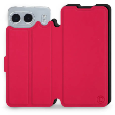 Mobiwear Soft Touch OnePlus Nord 4 5G piros / fekete flip tok (5906511283947) tok és táska
