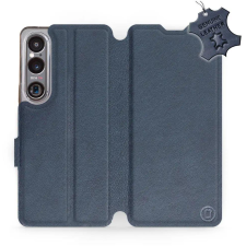 Mobiwear Sony Xperia 1 VI kék bőr flip tok - L_NBS (5906511214217) tok és táska