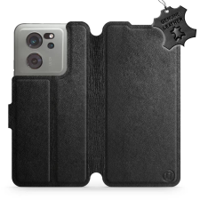Mobiwear Xiaomi 13T / 13T Pro fekete bőr flip tok - L_BLS (5904808838849) tok és táska