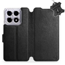 Mobiwear Xiaomi 14T Pro fekete bőr flip tok tok és táska
