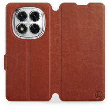 Mobiwear Xiaomi Redmi Note 14 Pro 5G barna flip tok (5906511501911) tok és táska