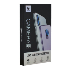 Mocolo kameravédő üveg (2.5D lekerekített szél, karcálló, 9H) ÁTLÁTSZÓ [Samsung Galaxy S21 (SM-G991) 5G] (5996591035598) mobiltelefon kellék