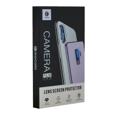 Mocolo kameravédő üveg (2.5D lekerekített szél, karcálló, 9H) ÁTLÁTSZÓ Samsung Galaxy S22 Plus 5G (SM-S906) mobiltelefon kellék