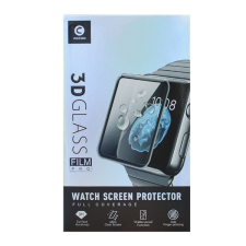 Mocolo kijelző Apple Watch Series SE 40mm kijelzővédő üveg (3D full cover, íves, karcálló, 9H) fekete okosóra kellék