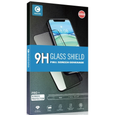 Mocolo Oppo F15, Kijelzővédő fólia, ütésálló fólia (az íves részre is!), Tempered Glass (edzett üveg), Full Glue, Mocolo, fekete mobiltelefon kellék