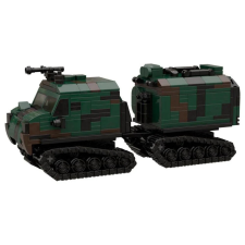 Modbrix - Bundeswehr Bandvagn 206 (Bv206) szállítójármű barkácsolás, építés