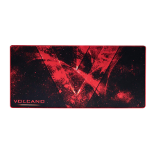 Modecom Vulcano Erebus Gaming Egérpad - Fekete/Piros asztali számítógép kellék