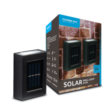  Modee Lighting LED Szolár Napelemes Fali Lámpa WS126 (2db/doboz) kültéri világítás