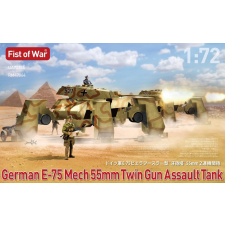  Modelcollect German e75 Mech twin 50mm guns assault tank 1:72 (UA72354) makett