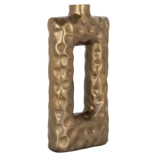  Modern arany váza textúrált különleges formával dekoráció
