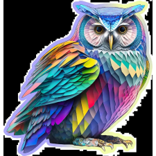  Modern bagoly fa puzzle – 150 darabos puzzle, kirakós