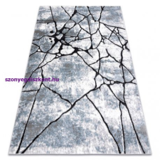  Modern COZY szőnyeg 8873 Cracks, repedt beton - világos szürke / kék 200x290 cm lakástextília