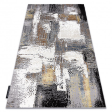  Modern DE LUXE 633 Absztrakció - Structural krém / arany 120x170 cm lakástextília
