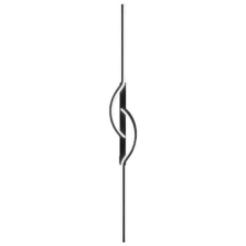 Modern led fali lámpa, 60 cm, meleg fehér világítás