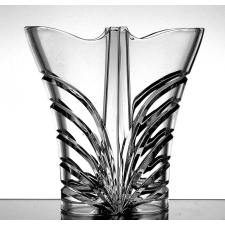  Modern * Ólomkristály Love váza 22 cm (Dupla15214) dekoráció