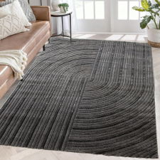 Modern szőnyeg Boho 3350 (Antracit) 160x220cm Sötétszürke lakástextília