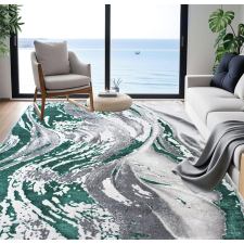 Modern szőnyeg Cezar 1115 (Grey-Green) 80x150cm Zöld-Szürke lakástextília