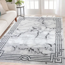  Modern szőnyeg Cleopatra 8563 (White-Grey) 60x110cm Szürke lakástextília
