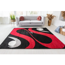  Modern Szőnyeg Margaret 2331 (Black-Red) 120x170cm Fekete-Piros lakástextília