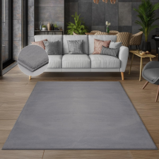 Modern szőnyeg Melba Plüss (Grey) 160x220cm Szürke lakástextília