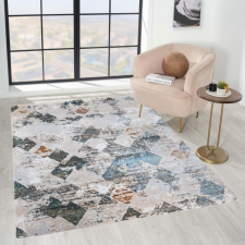  Modern szőnyeg Mykonos 6982 (Beige-Cream) 240x330cm Bézs-Zöld-Arany lakástextília