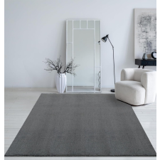  Modern szőnyeg Palm Plüss (Antracit) 140x200cm Sötét Szürke lakástextília